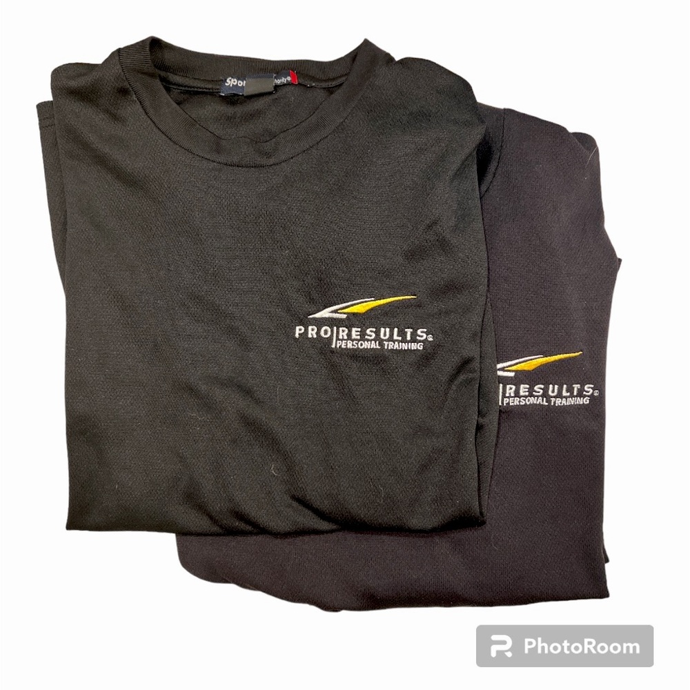 Pro Results / La Fitness long sleeve training shirts bundle